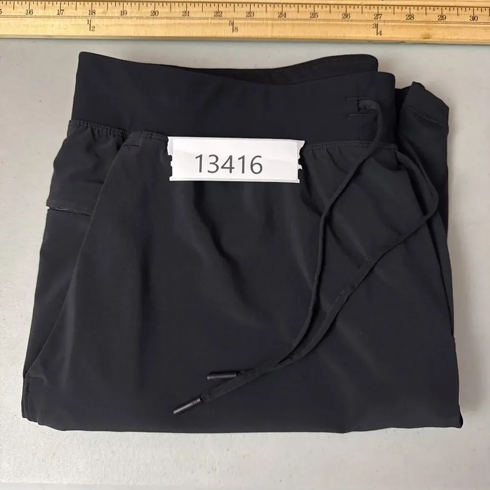 Lululemon T.H.E. Shorts Mens XXL Black Lined Training Running Athletic Workout